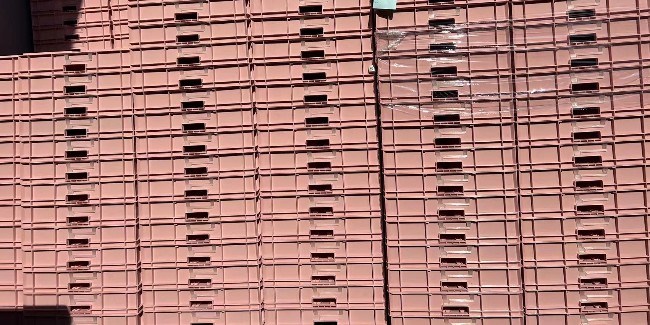 苏州滏瑞粉色周转箱，周转箱的颜值天花板！